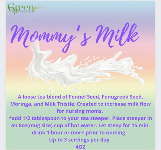 Mommy’s Milk herbal teal blend
